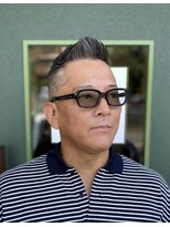 バーバーバー ナカノ(BARBER BAR NAKANO)&nbsp;フォワードバングアップスタイル