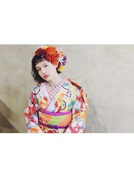 【営業時間前のご予約もOK！】特別な日の着付け＆ヘアセットは是非、Lielにお任せください。