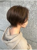 チビ襟ショート