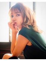 ミリ 千歳烏山(Mili CARE&SPA)&nbsp;【Mili 千歳烏山】ライトベージュ×シースルーバング韓国風ヘア