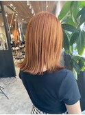 インスタで人気♪オレンジカラー/ブリーチ