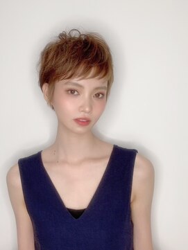 イーラ(era) 《era》ハイライトカラー　ショコラベージュ こなれショートみわ