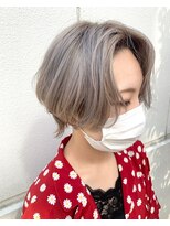 ナルヘアー 越谷(Nalu hair)&nbsp;【ハイトーン】ホワイトベージュ