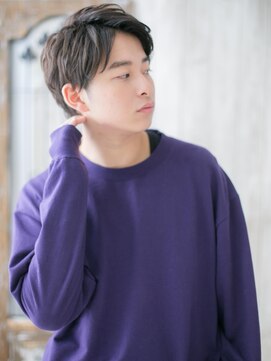 グルーミングサロン バーバー キャッスル 北浦和西口(Grooming salon Barber Castle) ダークアッシュでハンサムグランマッシュM