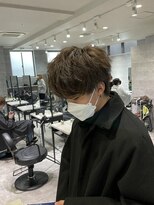 アンダーバーホワイト(_WHITE)&nbsp;無造作マッシュ