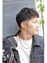 フランクスバーバー アンド ビアークラブ(FRANK'S BARBER and BEER CLUB) ツーブロック刈り上げ短髪ナチュラルショート