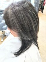 エイチ エアー ダヴ H air DAV調布北口&nbsp;ホワイト系シルバーメッシュ