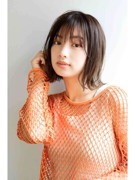 コエル 二子玉川(coel) セクションカラー/ペールベージュ/透明感ボブ[二子玉川]