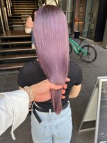 ロンド レア 天神大名店(Lond Le’a) ダブルカラー/インナーカラー/イヤリングカラー/ペールベージュ