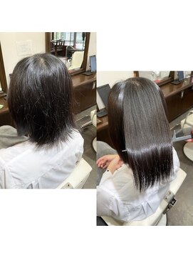 ムーブ(Moob) 縮毛矯正でツヤ感&扱いやすい髪へ【別府】