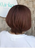 大人ショートボブ