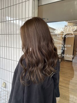 アチェロプラス 幸手店(acero+) ベージュブラウン♪