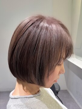 スイ(suiw) 白髪ぼかしハイライトミルクティーグレージュ【suiw】昭和町