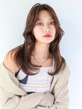 ガリカ 渋谷(Gallica) 大人モテ髪ナチュラルくびれセミディ/顔まわりレイヤー