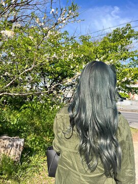 アントワープヘアー 知多半田駅前店(Antwerp hair) 新緑グリーン
