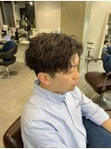 miu&宇都宮良太 メンズ波巻きパーマ