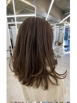 ブラウン(Brown)&nbsp;お肌が綺麗に見える白髪ぼかしハイライト★色っぽレイヤー