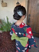 フィオーレヘアミューズ(FIORE hair muse)&nbsp;お祭りヘア