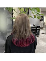 シェリール(CHERiR)&nbsp;ミルクティー×ベリーピンク ブリーチ2～3回必須