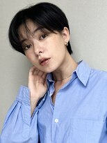 ノラギンザユー(NORA GINZA/U)&nbsp;10代20代30代耳かけショート前髪ありハンサムショートカット