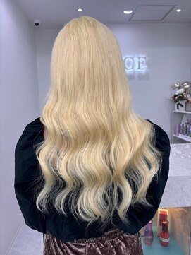 テイス 新宿(TACE) 抜きっぱカラーエクステ[ネビージュ/黒髪/小顔/新宿]