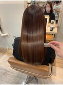 大人かわいい20代30代40代小顔ショコラベージュ Zina本八幡