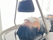 ニコヘアデザイン(nico hair design)の雰囲気（髪と頭皮に優しいサロン。色持ちもいい頭浸浴で癒しのひと時を..）