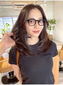 韓国レイヤーカットx似合わせカットx大人可愛いフェミニンロング
