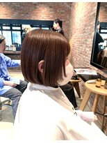 オーガニック アトリエ 大宮(organic+atelier)&nbsp;大人可愛い丸みボブピンクラベンダーベージュベビーピンク