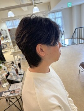 グラマラス GLAMOROUS 【瀧澤一真】センターウルフ　ニュアンスパーマ