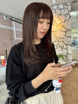 ビーハイブ 仙台駅前店(Behive) wine red × face layer