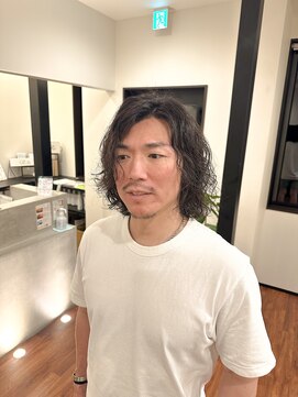 スリーバイザサロン(THREE by the salon) メンズニュアンスパーマ