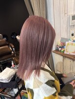 ルモ ヘアー 泉佐野店(Lumo hair)&nbsp;ダブルカラー ホワイトピンク