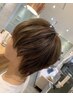 【40日以内】白髪染め（リタッチ）＋メンテナンスカット＋3ステップTR