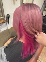 ヘアメイク アンフィ(amphi)&nbsp;ピンクアンブレラ