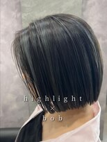 バディ 中野駅前店(BUDDY)&nbsp;コントラストハイライト【中野美容室/デザインカラー】