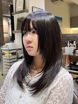 グラッド(GLAD.) ロングウルフ/レイヤーウルフカット/顔まわりレイヤーカット