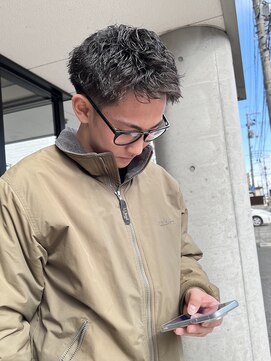 髪屋 紬 メンズ/メンズパーマ/メンズカット/ソフトツイスト