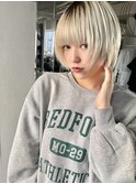ホワイトブロンド/パールベージュ/ホワイトシルバー★128