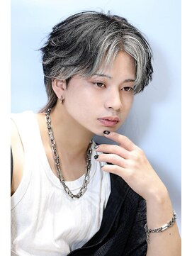 リップスヘアー 梅田アネックス(LIPPS hair) ホワイトバングウルフ