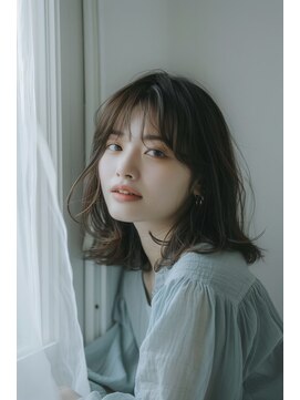 【ZEAL天神】シースルーバング＋ガーリーブラウン★New Open