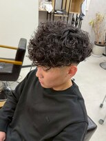 アリープパロット(ALEAP parrot)&nbsp;メンズ/スペインカール/ツーブロック【ALEAP parrot/大西】