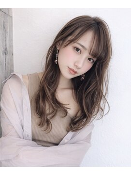 ノア マルヤマ(Noa maruyama) ミルクティー・ニュアンスロング