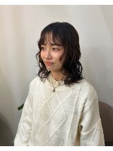 エフ ヘアーアンドリラクゼーション(F. hair & relaxation)&nbsp;梅田/中崎町/ボブパーマ