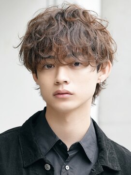 レタッチバイフィフス(RETOUCH by fifth) 原宿メンズパーマルーズパーマシャドウパーマッシュウルフゆるめ