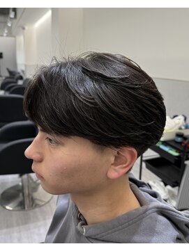 ビカムメンズヘアー 栄店(become men's hair) ニュアンスフェザー/毛流れ/センターパート