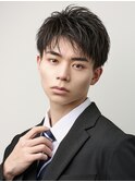 メンズ波巻きツイスパニュアンススパイラルスパイキーショート