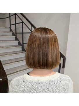 アース 千葉店(HAIR&MAKE EARTH) 前下がりボブ