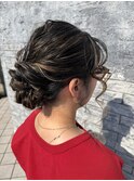 大人可愛いヘアセット