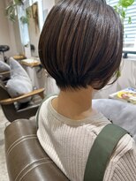 アンユヘアー 与野駅前店(unu.hair)&nbsp;30代40代50代与野/イメチェン大人女性/ショートボブ
